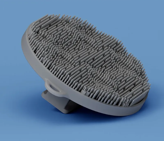 Cepillo de Baño Exfoliante y Masajeador de Cuerpo de Silicona