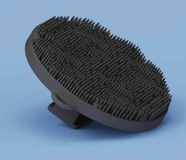 Cepillo de Baño Exfoliante y Masajeador de Cuerpo de Silicona